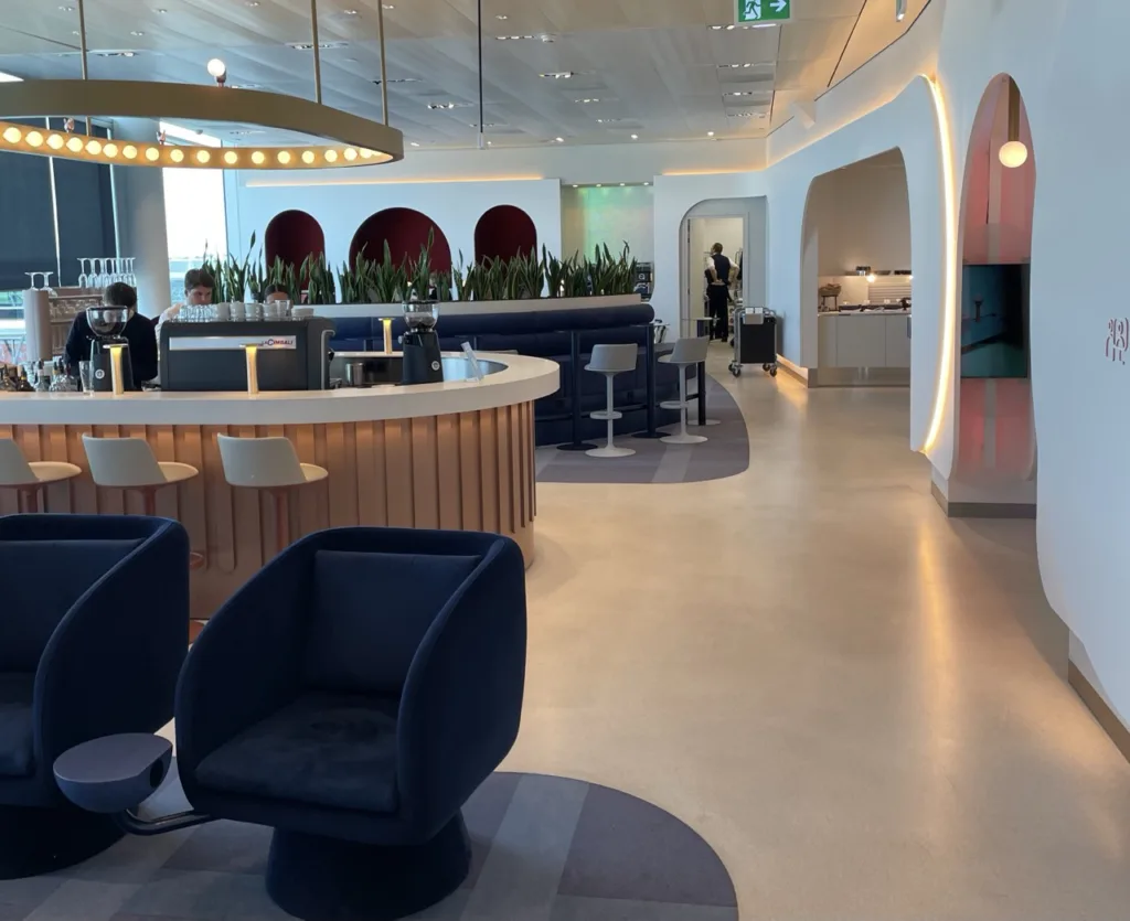 OneWorld lounge Schiphol
