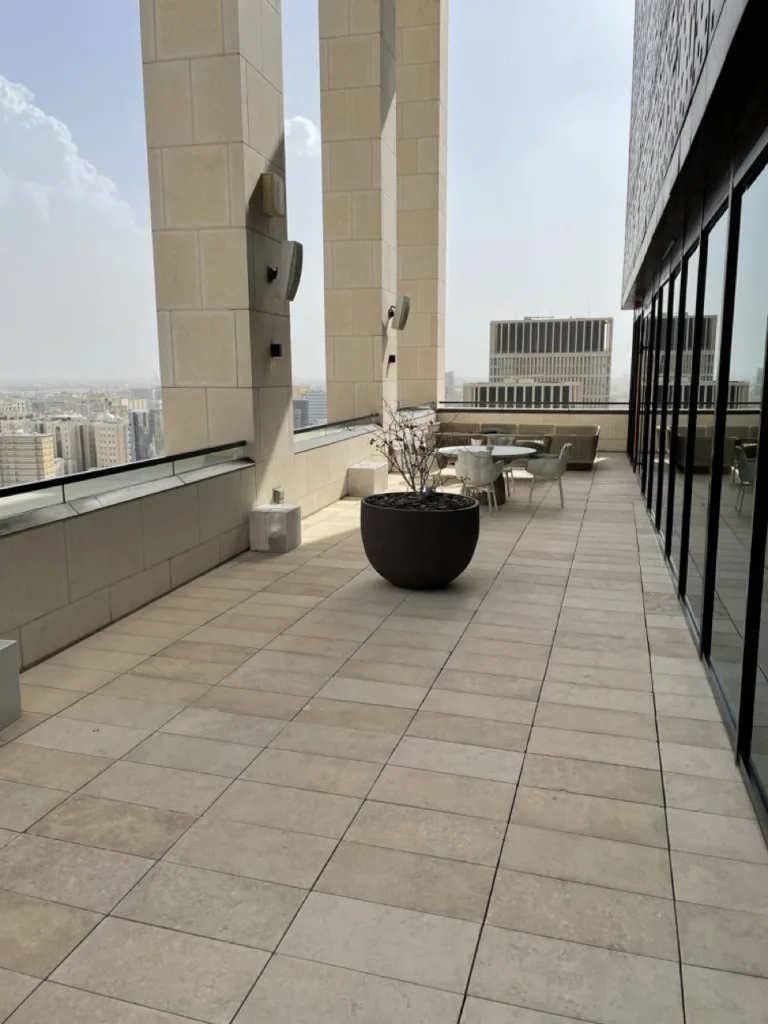 Park Hyatt Doha Diplomat Suite balcony