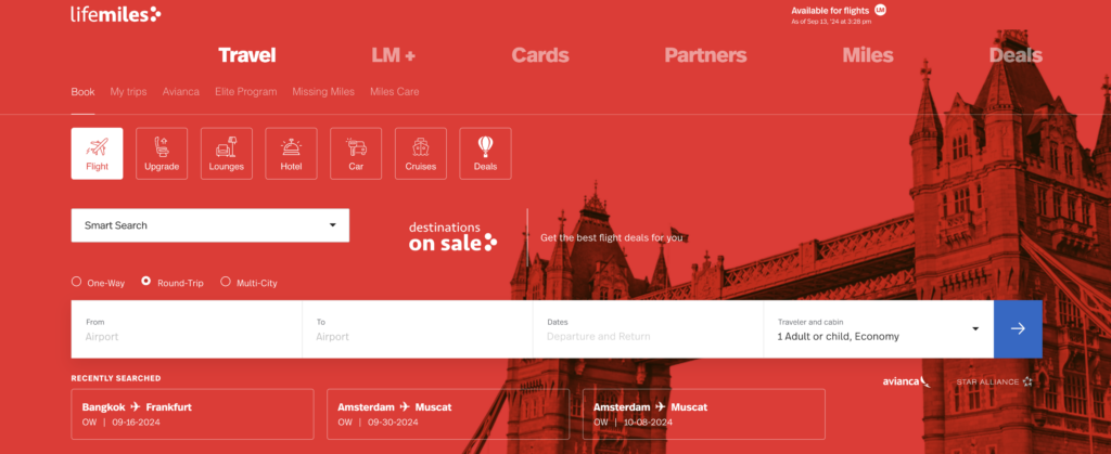 LifeMiles screen-print
