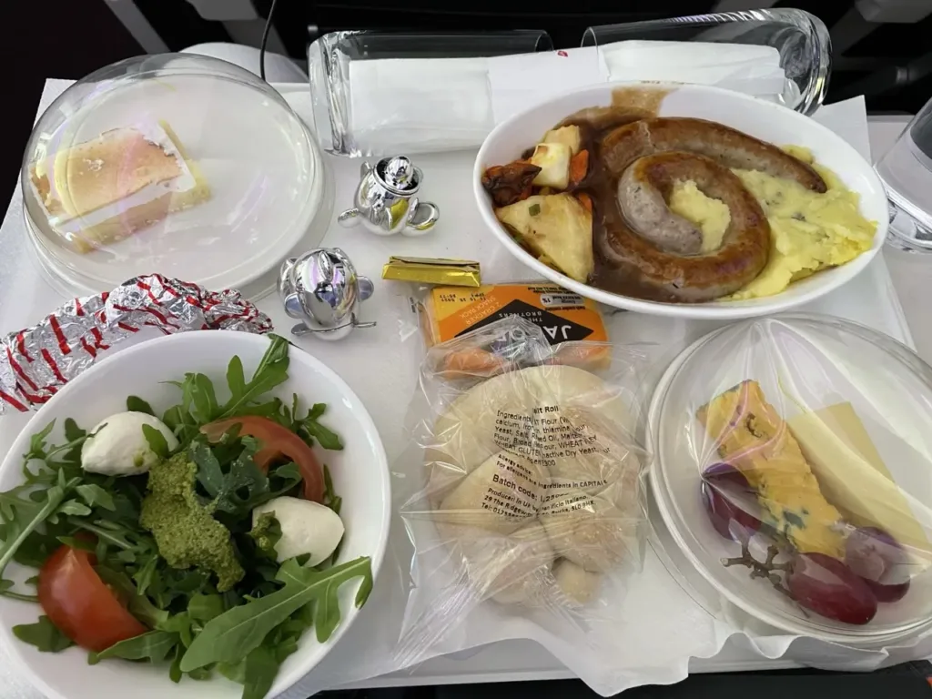 Meals VS Premium economy