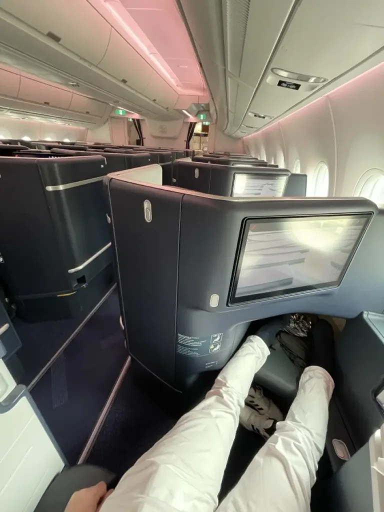 Legroom A350 Air France Business Class