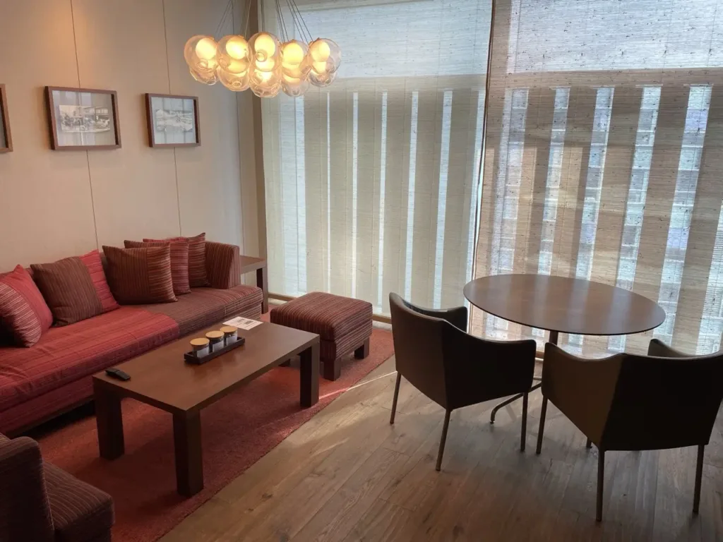 Living room Suite Park Hyatt Busan