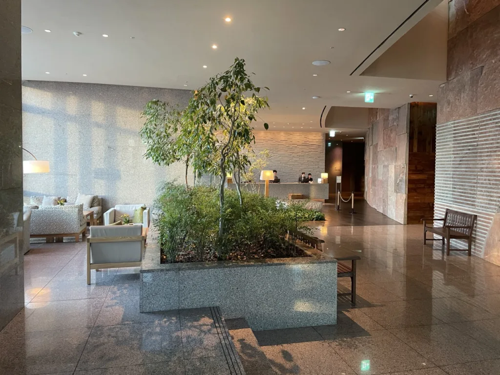 Park Hyatt Busan Reception Area
