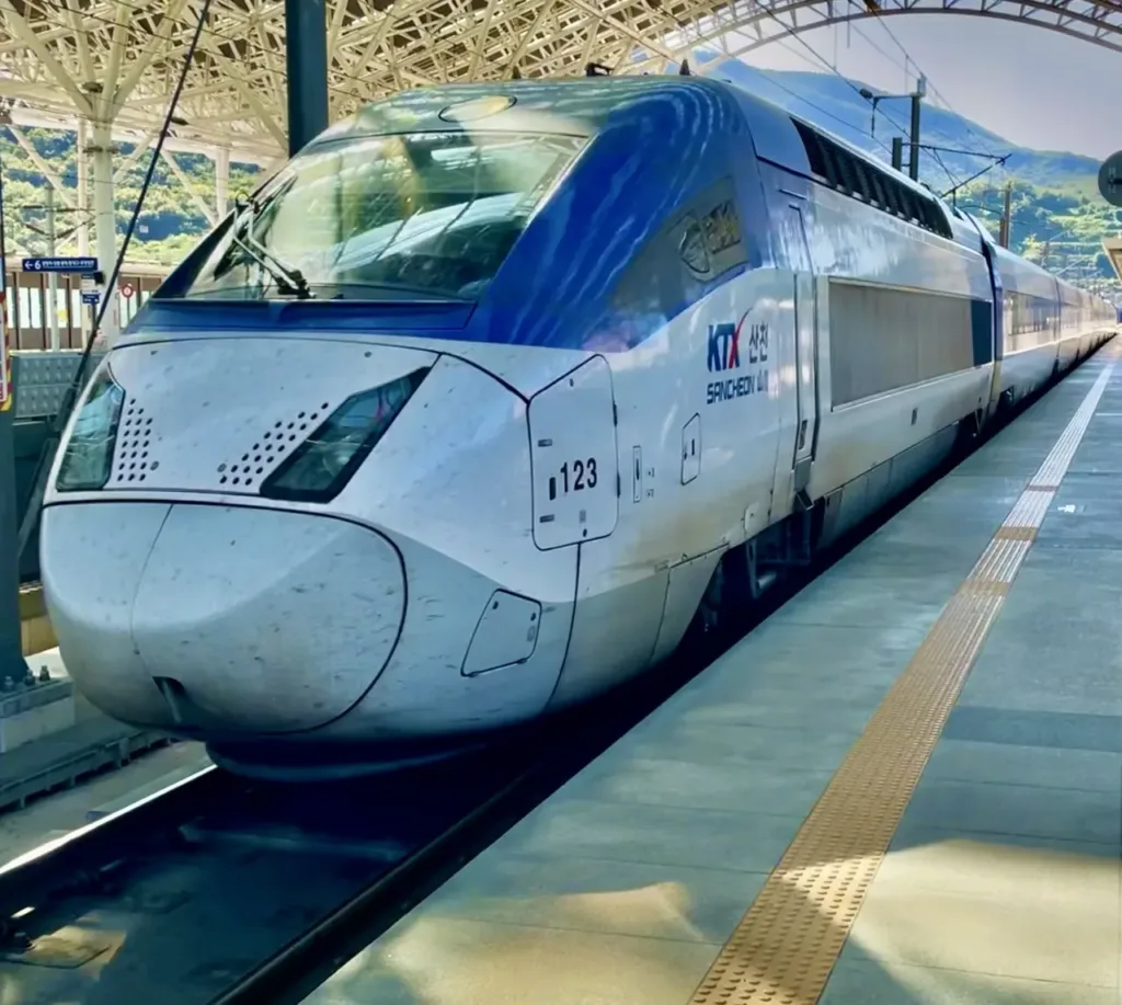KTX High Speed Train South Korea