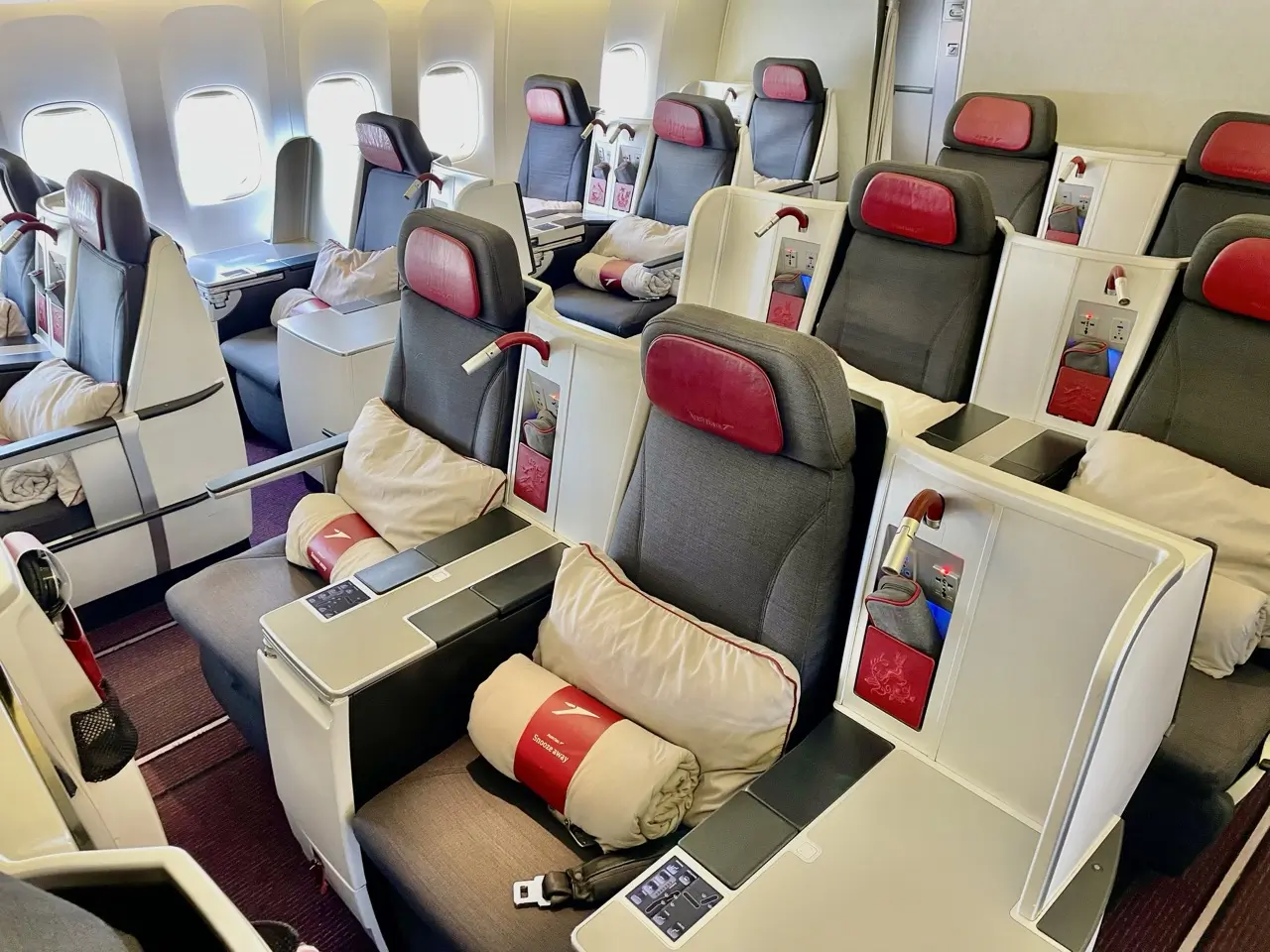 Review Austrian Airlines Business Class
