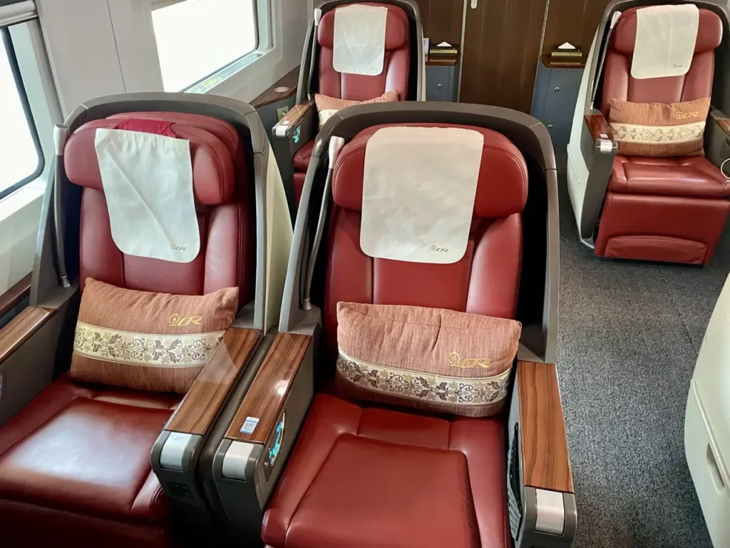 Business Class Seats Fuxing High Speed Train China
