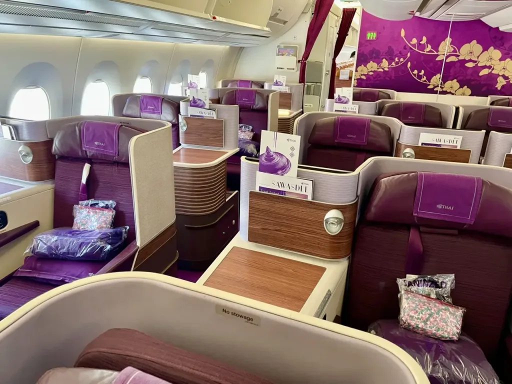 Thai Airways A350 Business Class