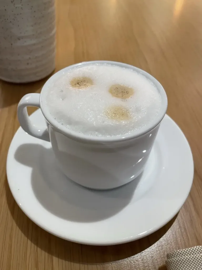Cappuccino at the Renovated Hyatt Regency Austin