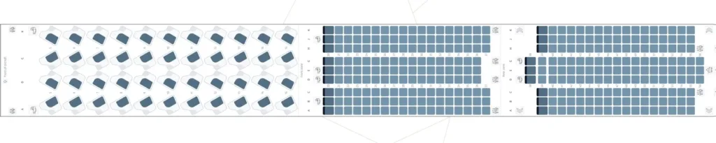 Seat Configuration Etihad A350