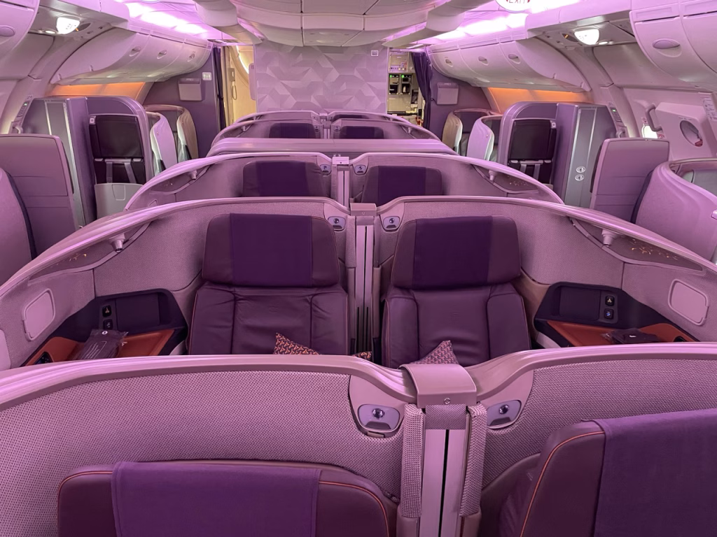 Singapore Airlines Business Class A380
