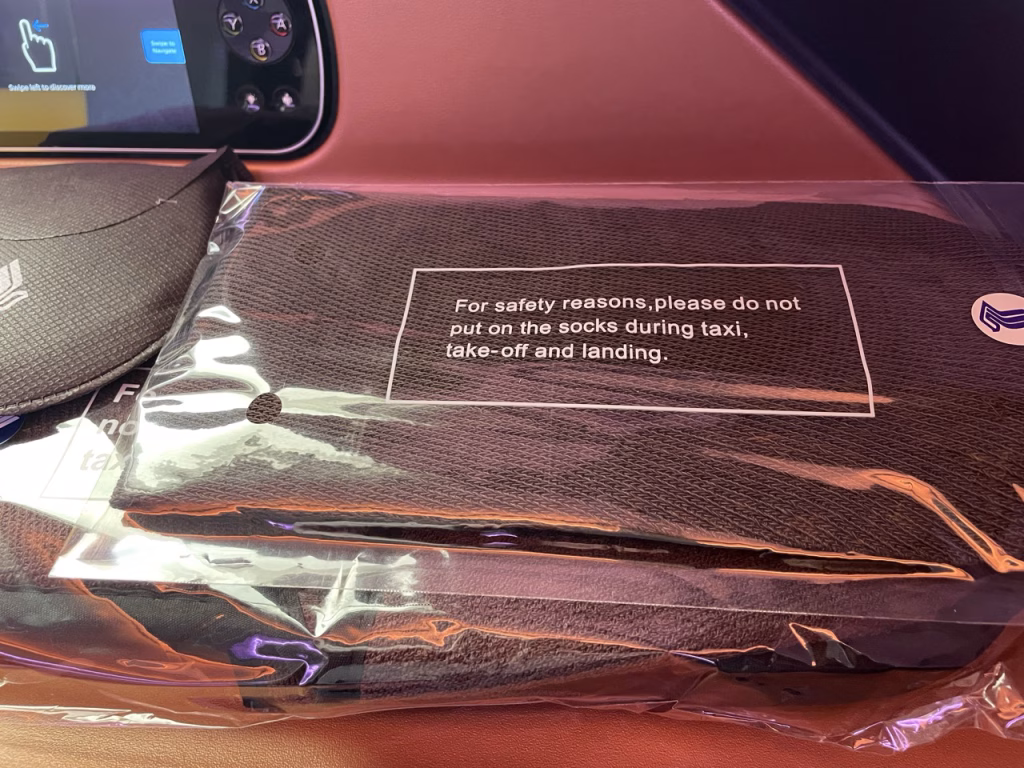 Amenity Kit Singapore Airlines Business Class