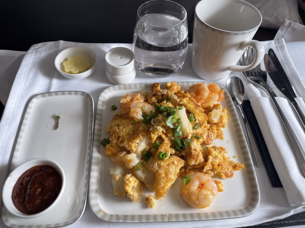 Carrot Cake Singapore Airlines Business Class