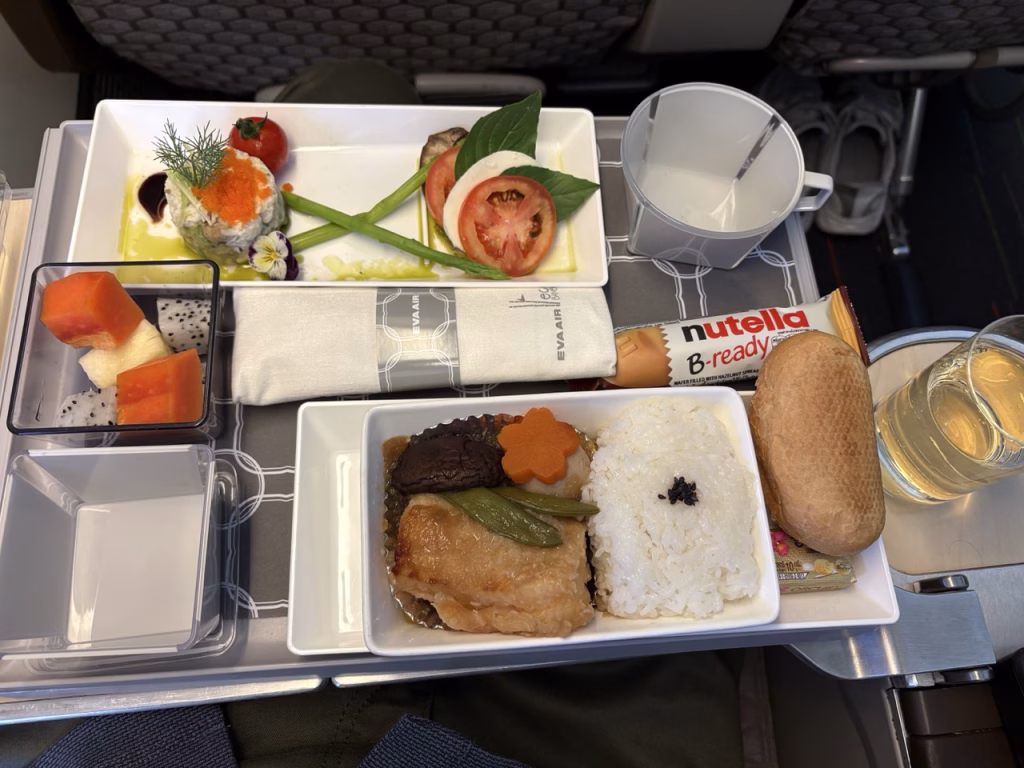 Meal Eva Air Premium Economy