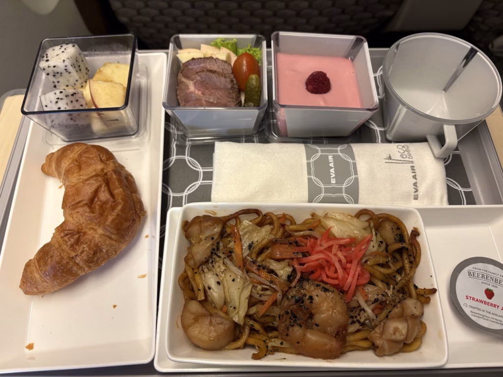 Meal Eva Air Premium Economy