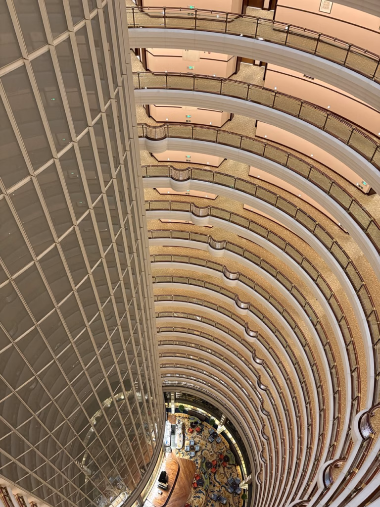 Grand Hyatt Shanghai structure inside