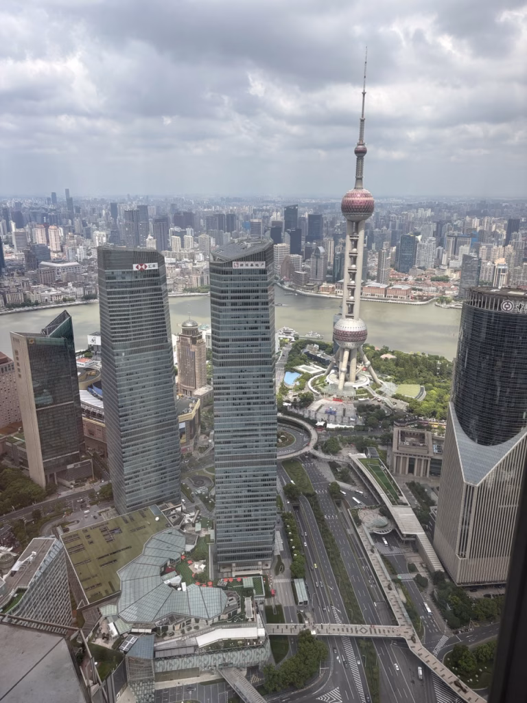 Shanghai view from Grand Hyatt Shanghai