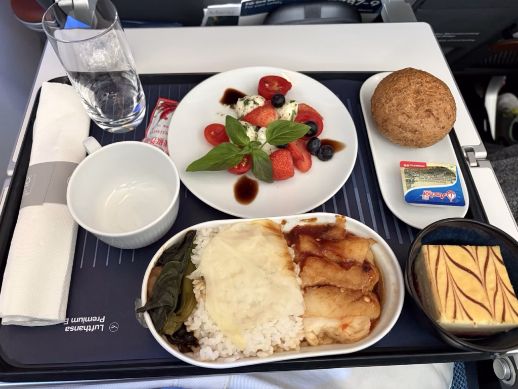Meal Lufthansa Premium Economy
