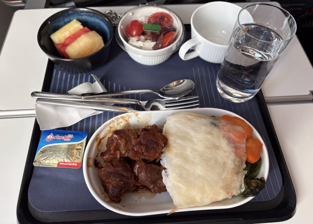 Meal Lufthansa Premium Economy