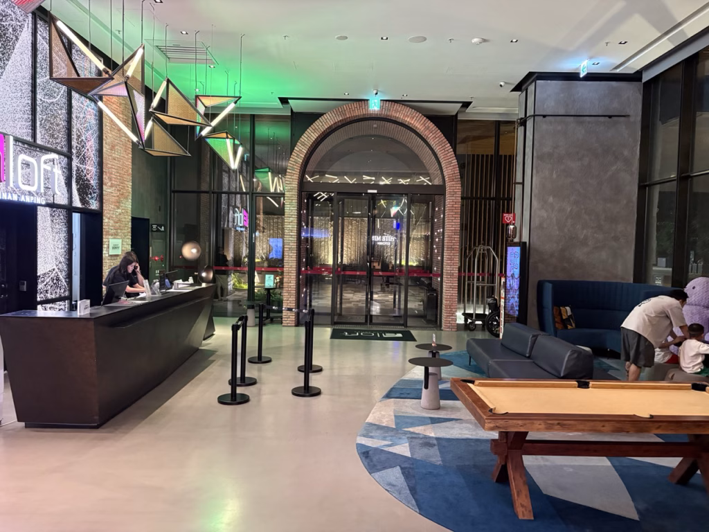 Reception Area Aloft Tainan